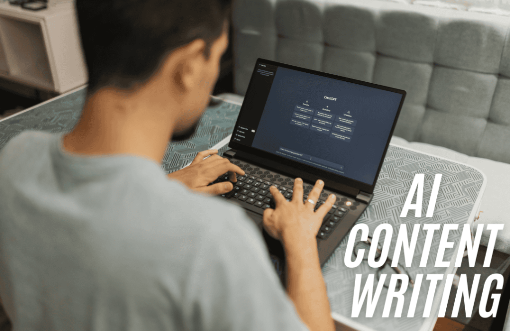 writing content with ai