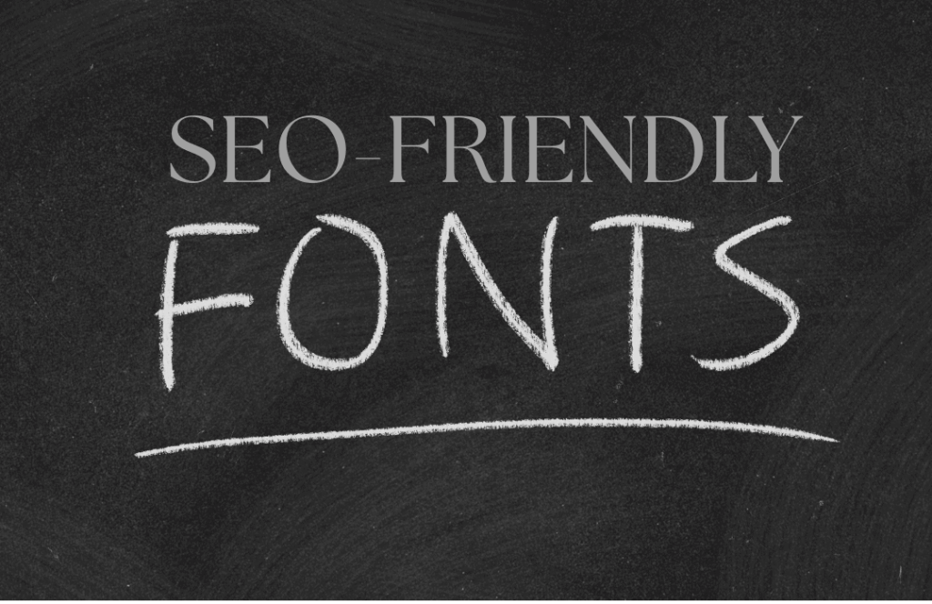 seo friendly fonts